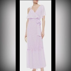Diane Von Furstenberg One Shoulder Lilac Dress, M